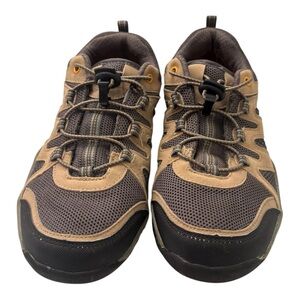 Gotcha Men's Athletic Outdoor Hiking Sneaker Shoes in Brown and Black
